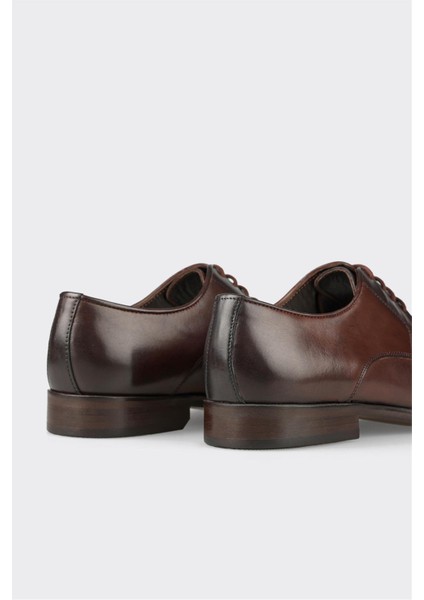 Kahve Deri Erkek Klasik Ayakkabı indirimleri