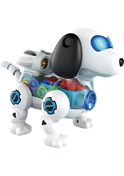 Işıklı Müzikli ve Hareketli Robot Köpek