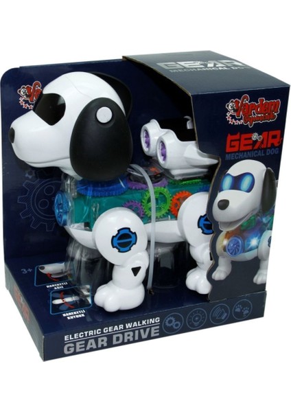 Işıklı Müzikli ve Hareketli Robot Köpek fırsatları