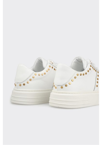 Beyaz Deri Erkek Spor Ayakkabı indirimleri