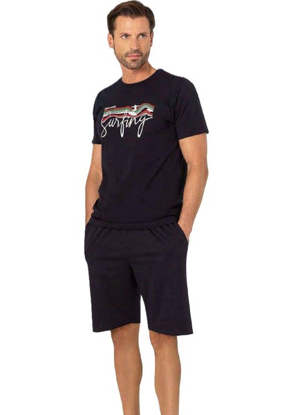 6073 Erkek Kısa Kollu Şortlu Pijama Takım fiyatları