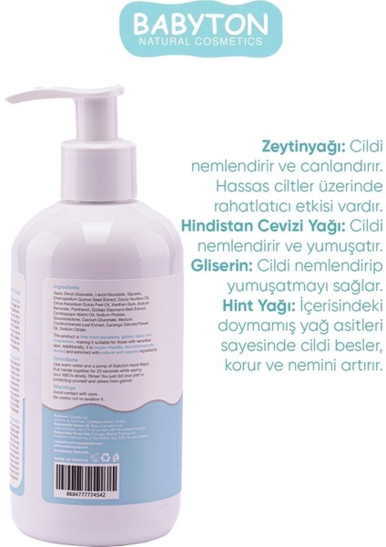Doğal El Yıkama Sıvısı 250 ml