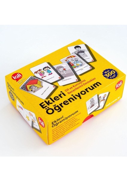 Dil ve Konuşma Becerilerini Destekleyen 300 Kart Ekleri Öğreniyorum fiyatları