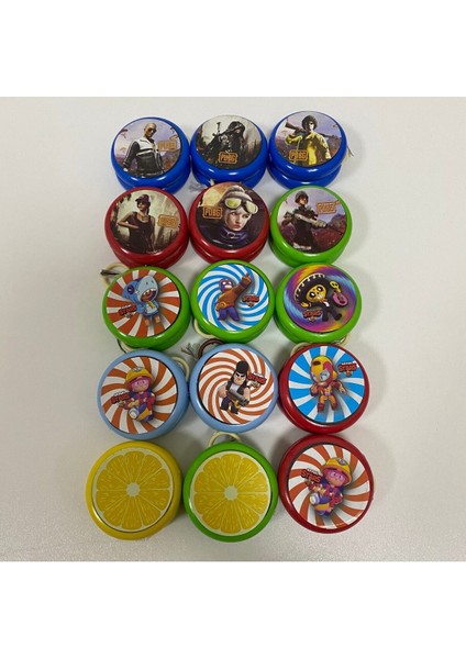 Oyuncak Ipli Plastik Yoyo Oyuncak Yo Yo Rengarenk Resimli Yo Yo 1 Adet modelleri