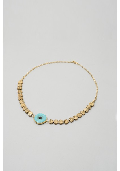 Aquatic Aura Kolye- Gümüş Üzeri Altın Kaplama modelleri