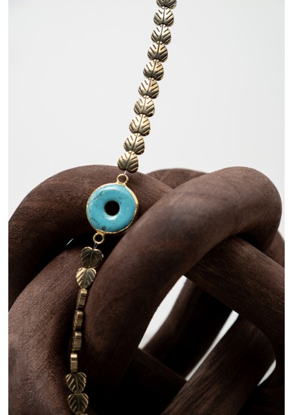 Aquatic Aura Kolye- Gümüş Üzeri Altın Kaplama