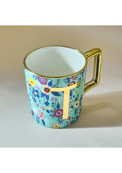 Flower T Harfli Kupa 350 ml