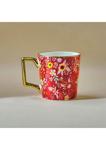 Flower M Harfli Kupa 350 ml modelleri