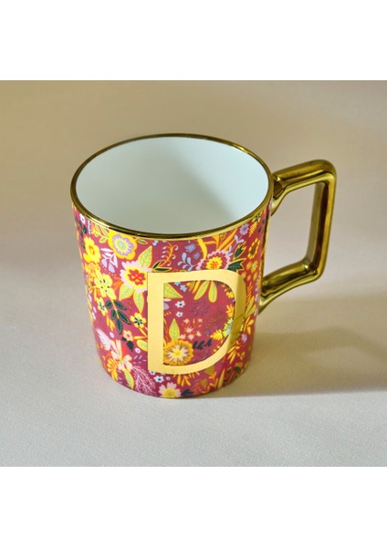 Flower D Harfli Kupa 350 ml