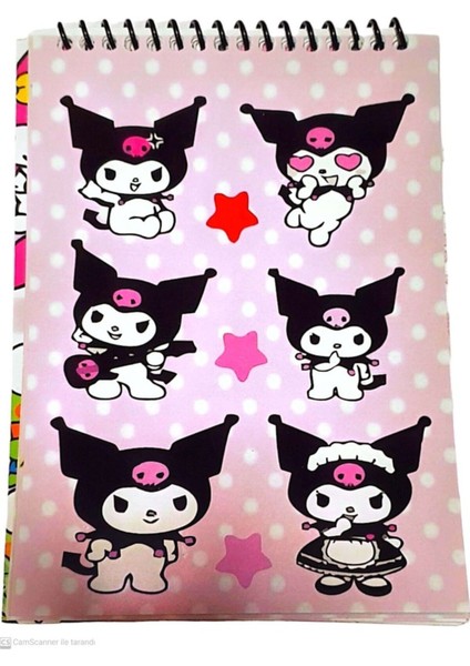 Deren Sticker Defteri 11X16 cm 8 Sayfa Kuromi fiyatları
