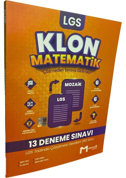 8.sınıf Matematik Klon Deneme