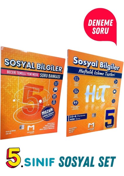 5.sınıf 2 Li Sosyal Seti
