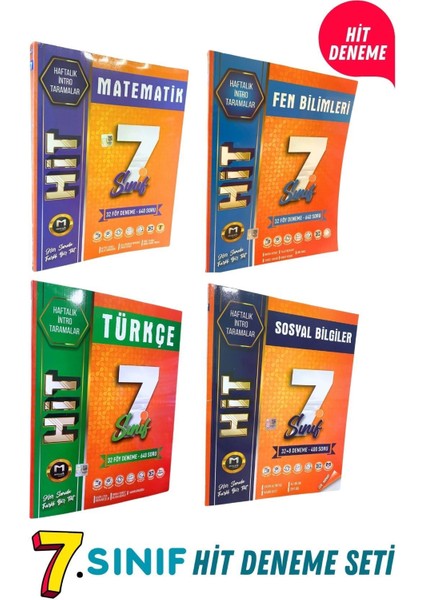 7. Sınıf Hit Deneme Seti