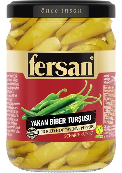 Yakan Biber Turşusu Cam 330 gr