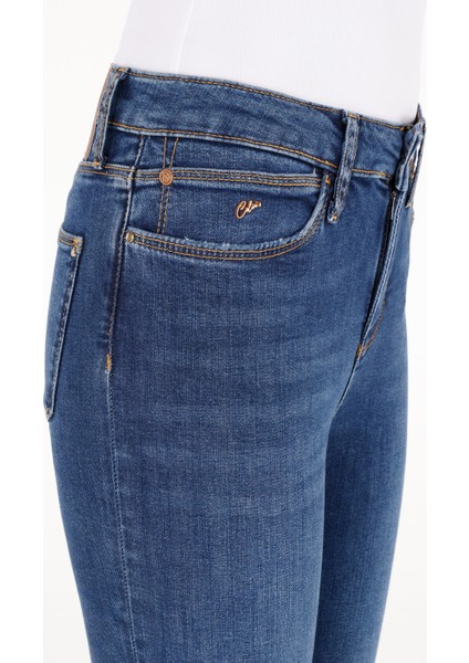 Slim Fit Kadın İndigo Jean Pantolon indirimleri