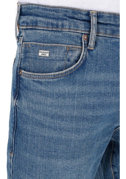 Slim Fit Erkek İndigo Jean Pantolon indirimleri