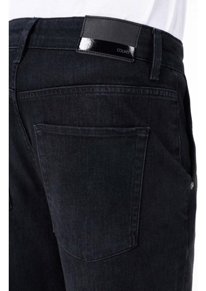 Chino Fit Orta Bel Düz Paça Erkek Siyah Jean Pantolon indirimleri