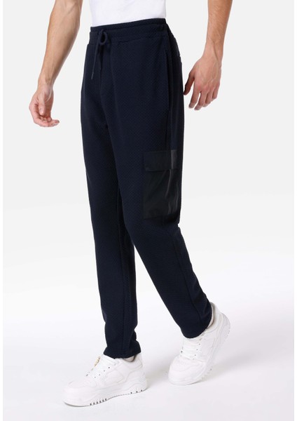 Regular Fit Orta Bel Erkek Lacivert Eşofman Altı fırsatları