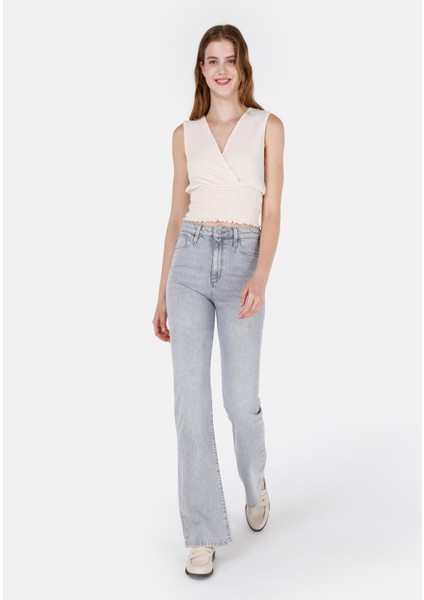 Regular Fit Kadın Denim Jean Pantolon
