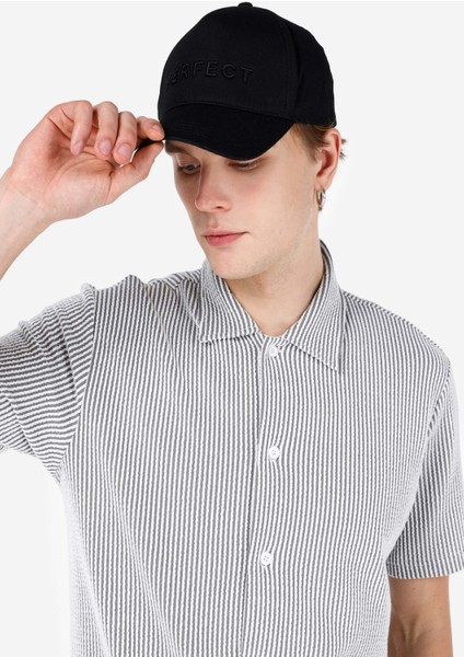 Regular Fit Shirt Neck Jakarlı Erkek Gri Kısa Kol Tişört fırsatları