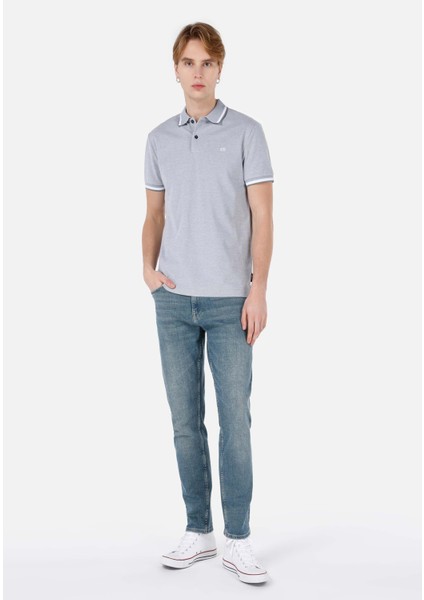 Regular Fit Polo Yaka Düz Erkek Yeşil Kısa Kol Tişört modelleri