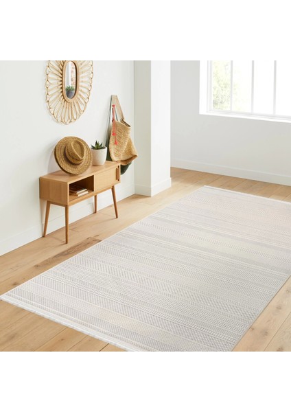 Lavinia Koleksiyonu Modern ve Zarif Desenli Mikrofiber Halı