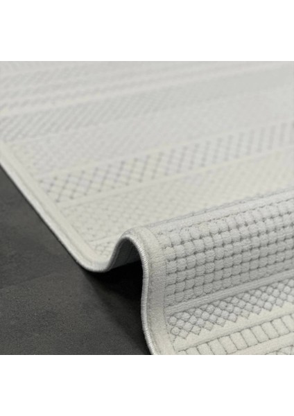 Lavinia Koleksiyonu Modern ve Zarif Desenli Mikrofiber Halı fırsatları