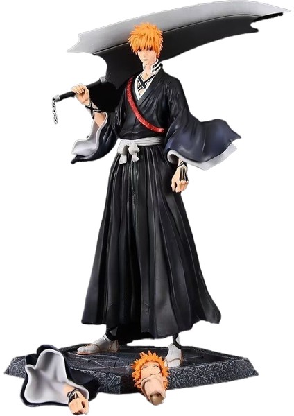 Shinigami Feiye Millennium Kan Savaşı Kurosaki Ichigo Çift Başlı Heykel El Yapmak Için Model Süsler Heykeller Bebekler Hediyeler (Yurt Dışından)
