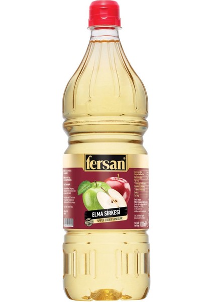 Elma Sirkesi Pet 1000 ml.