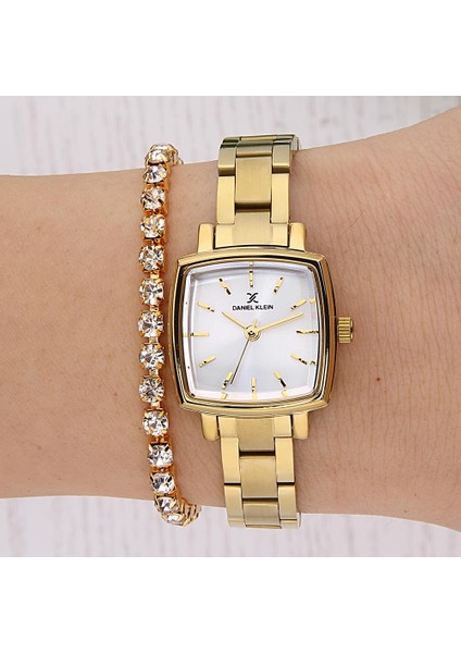 Danıel Kleın DKE.1.10677-4 Bileklik Hediyeli kadın Kol Saati
