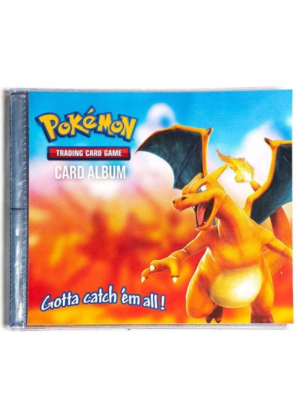 Koleksiyoner Pokemon Kart Albümü - Kartlık - Charmender-Bulbasaur Model (240 Kartlık)