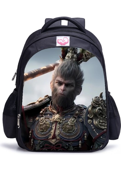 Siyah Mythical Goku Öğrenci Yetişkin Omuz Çantası (Yurt Dışından)