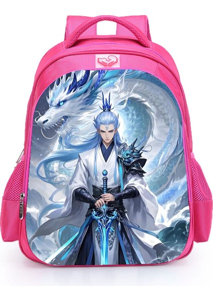 Nezha 2 Sihirli Çocuk Denizin Peşinde Anaokulu ve Ilkokul Öğrencileri Erkekler ve Kadınlar Ultra Hafif Omurga Koruma Omuz Çantası Yükünü Azaltmak (Yurt Dışından)