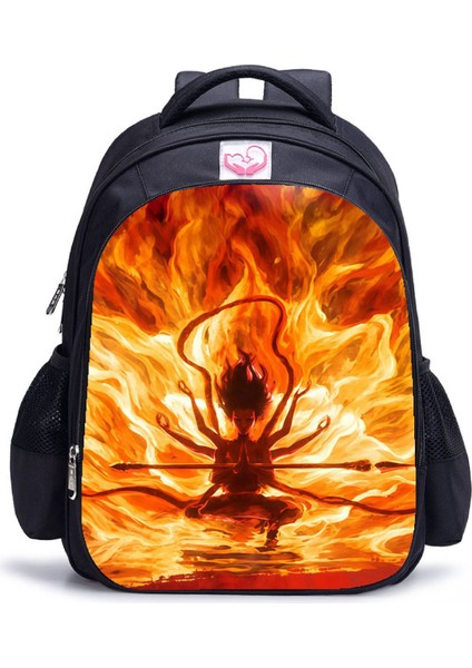 Ne Zha 2 Magic Çocuk Perili Deniz Anime Öğrenci Omuz Çantası (Yurt Dışından)