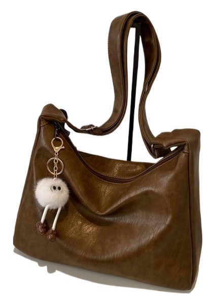 Büyük Kapasiteli Bayan Omuz Çapraz Askılı Çantanın Üst Düzey Anlamı (Yurt Dışından)