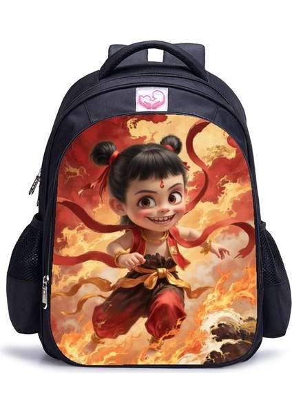 Ne Zha 2 Magic Çocuk Perili Deniz Anime Öğrenci Omuz Çantası (Yurt Dışından)