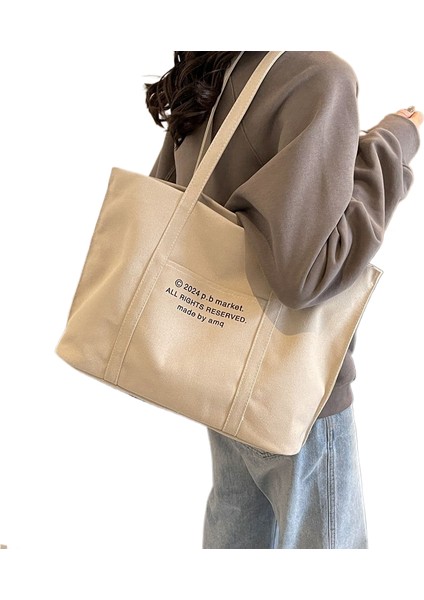 Büyük Kapasiteli Bayan Omuz Çapraz Askılı Çantanın Üst Düzey Anlamı (Yurt Dışından)