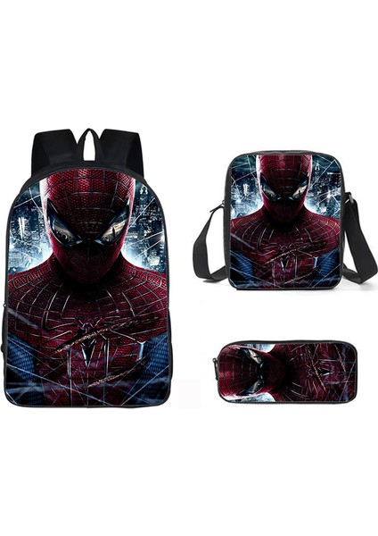Spider-Man Street Trend Öğrenci Omuz Çantası (Yurt Dışından)