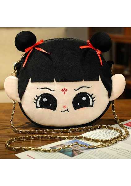 Nezha Serisi Çantalar Kız Çocuk Crossbody Omuz Çantaları (Yurt Dışından)