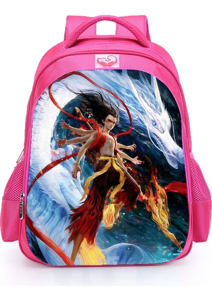 Nezha 2 Of The Magic Child Haunted The Sea Anime Omuz Çantası Öğrenciler Okul Çantası (Yurt Dışından)