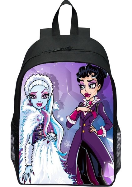Monster High Okul Çantası Karikatür Omuz Çantası (Yurt Dışından)