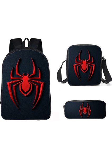 Spider-Man Street Trend Öğrenci Omuz Çantası (Yurt Dışından)