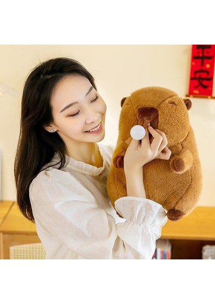 40CM Kirpi Balığı Bebek Peluş Oyuncak Yastık Bebek Tatil Hediyesi (Yurt Dışından)