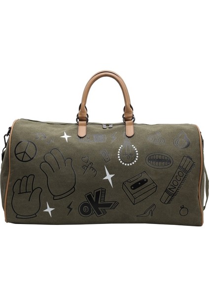 Kısa Seyahat Çantası Trendy Erkek ve Kadın Spor ve Fitness Çanta Omuz Crossbody Çanta (Yurt Dışından)