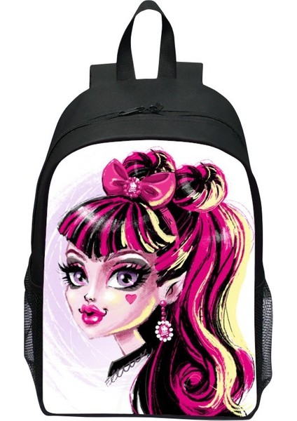 Monster High Okul Çantası Karikatür Omuz Çantası (Yurt Dışından)