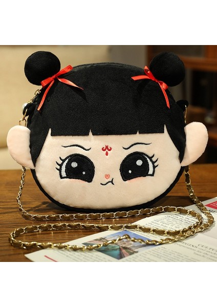 Nezha Serisi Çantalar Kız Çocuk Crossbody Omuz Çantaları (Yurt Dışından)