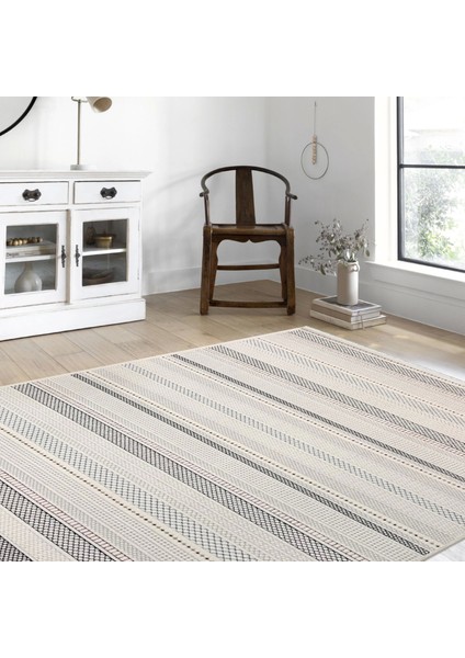 Lavinia Koleksiyonu Modern ve Zarif Desenli Mikrofiber Halı