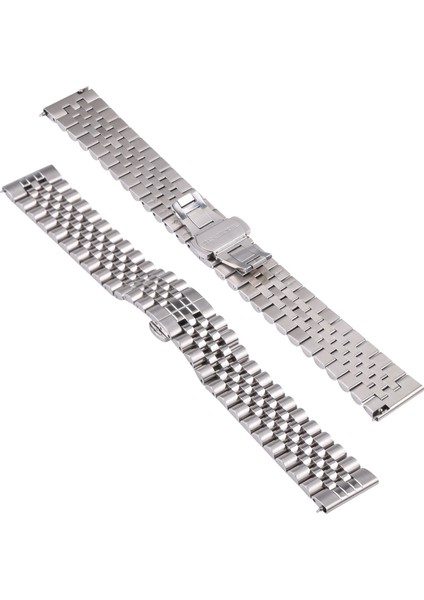 Beş Boncuklu Paslanmaz Çelik Kordonlu Saat 22MM (Yurt Dışından) fiyatları