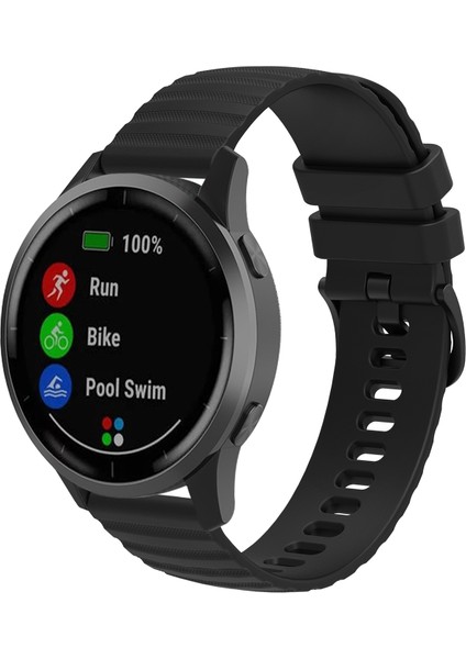 Silikon Saat Kordonu 22MM (Yurt Dışından)