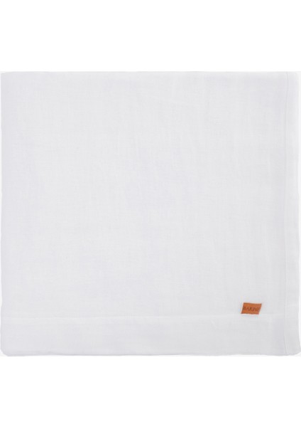 Linen Masa Örtüsü Beyaz 150 x 250